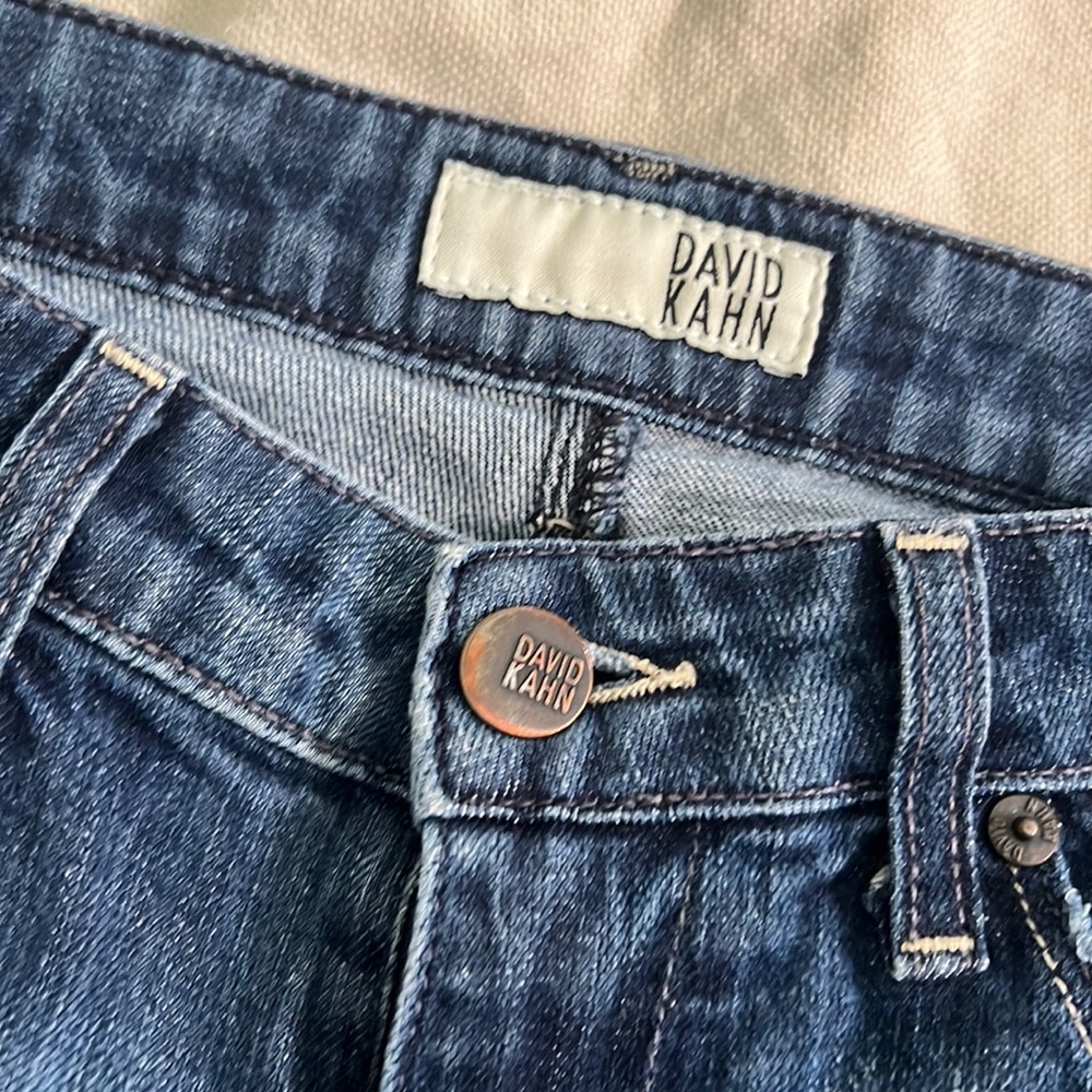 David Kahn comfy jeans low rise